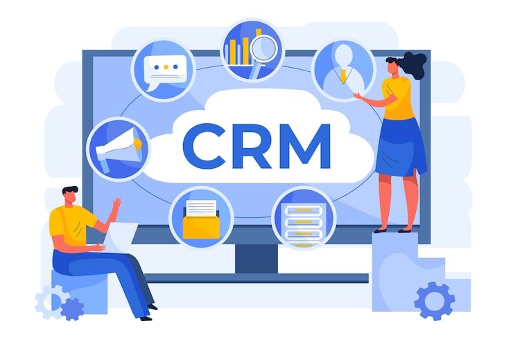 hand-drawn-flat-design-crm-illustration_23-2149379498