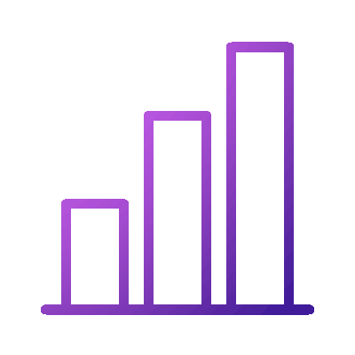 wired gradient 153 bar chart hover pinch